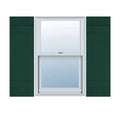 Midnight Green Vinyl Board and Batten Shutters Pair I804771