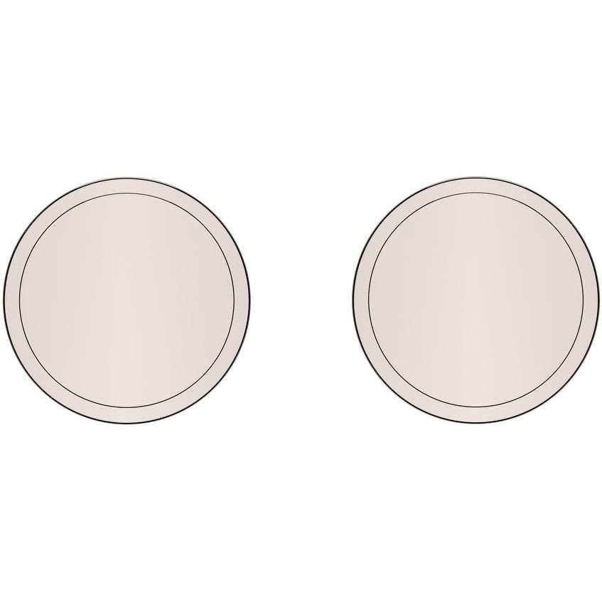 Satin Nickel Privacy Knob Set D5847