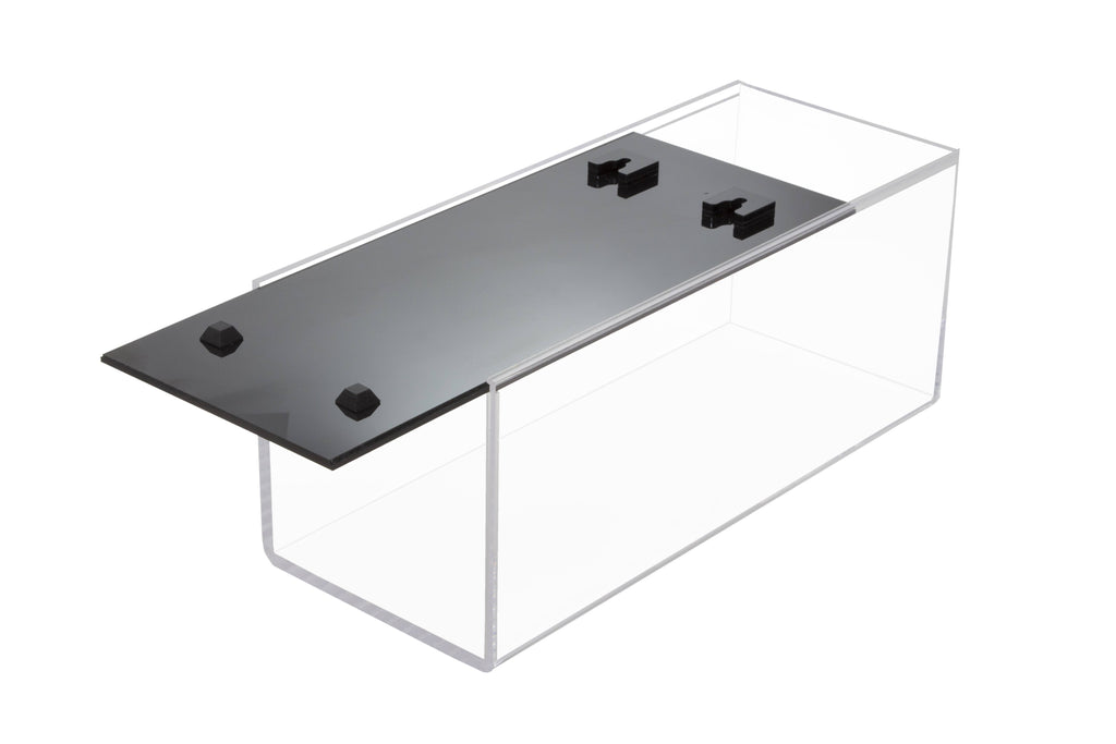 Acrylic Display Case with Black Back and Wall Mount 5.5 x 5.5 x 13.25 G772713
