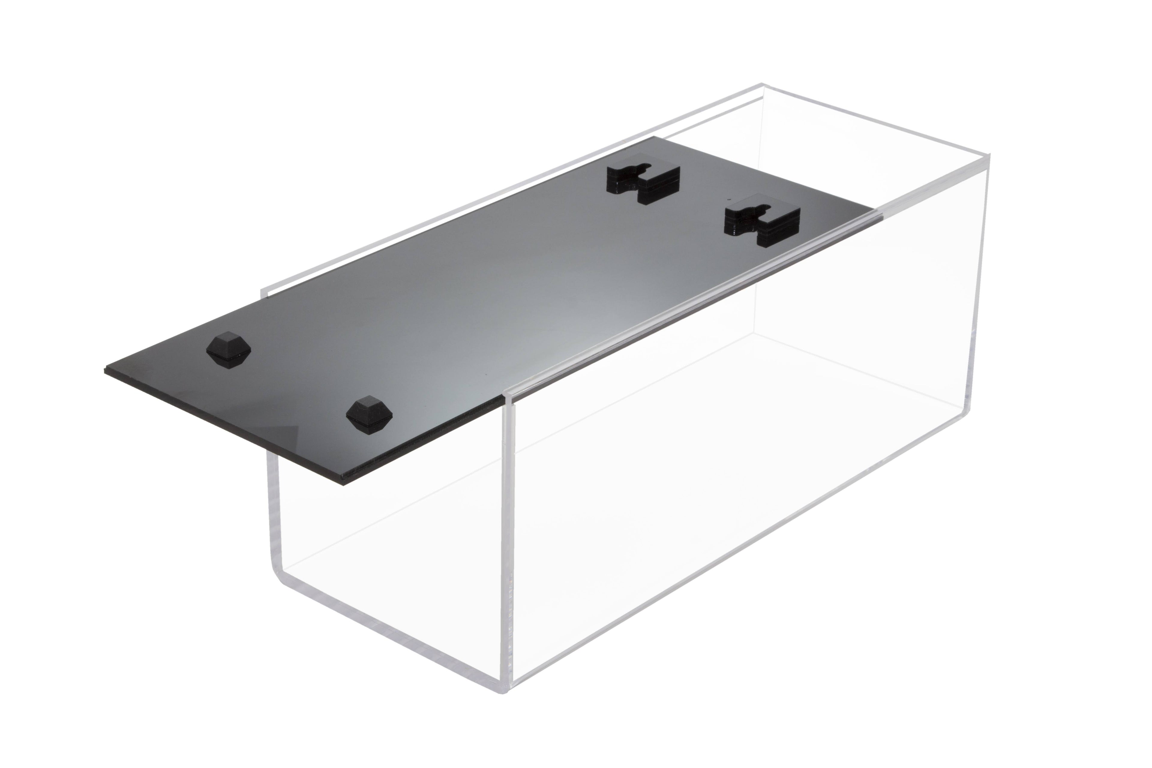 Acrylic Display Case with Black Back and Wall Mount 5.5 x 5.5 x 13.25 G772713