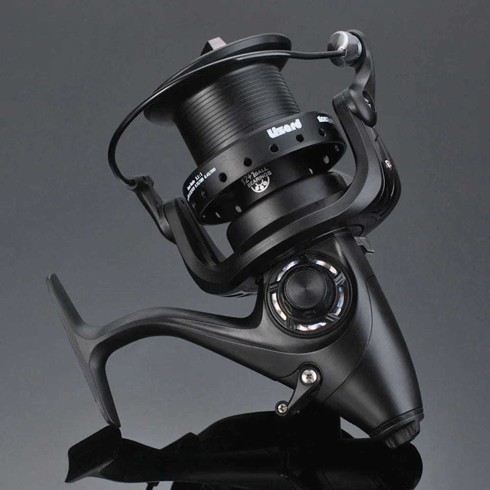 12+1 BB Carp Fishing Reel with Front and Rear Double Drag I589093