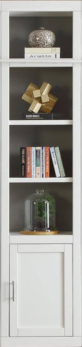 Cottage White 22 inch Bookcase with Reversible Door R7672