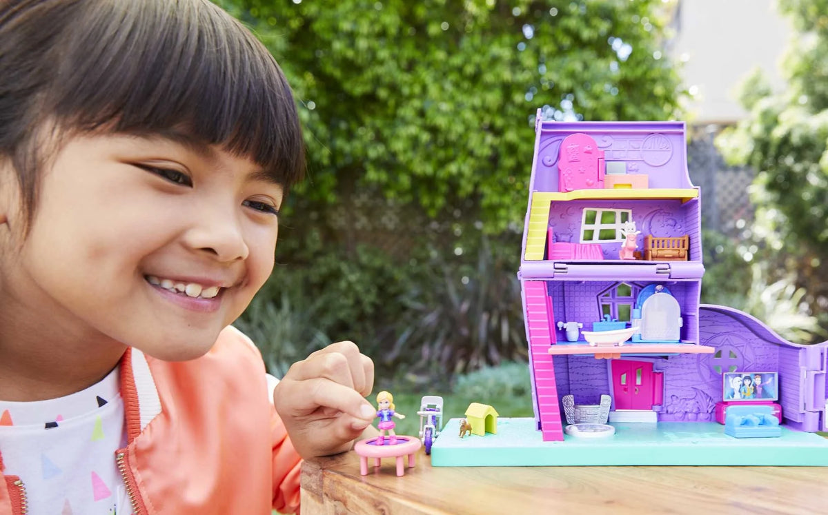 Polly Pocket House Playset with Micro Doll Z8084