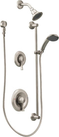 Brushed Nickel Showerhead and Handheld Showerhead K840000