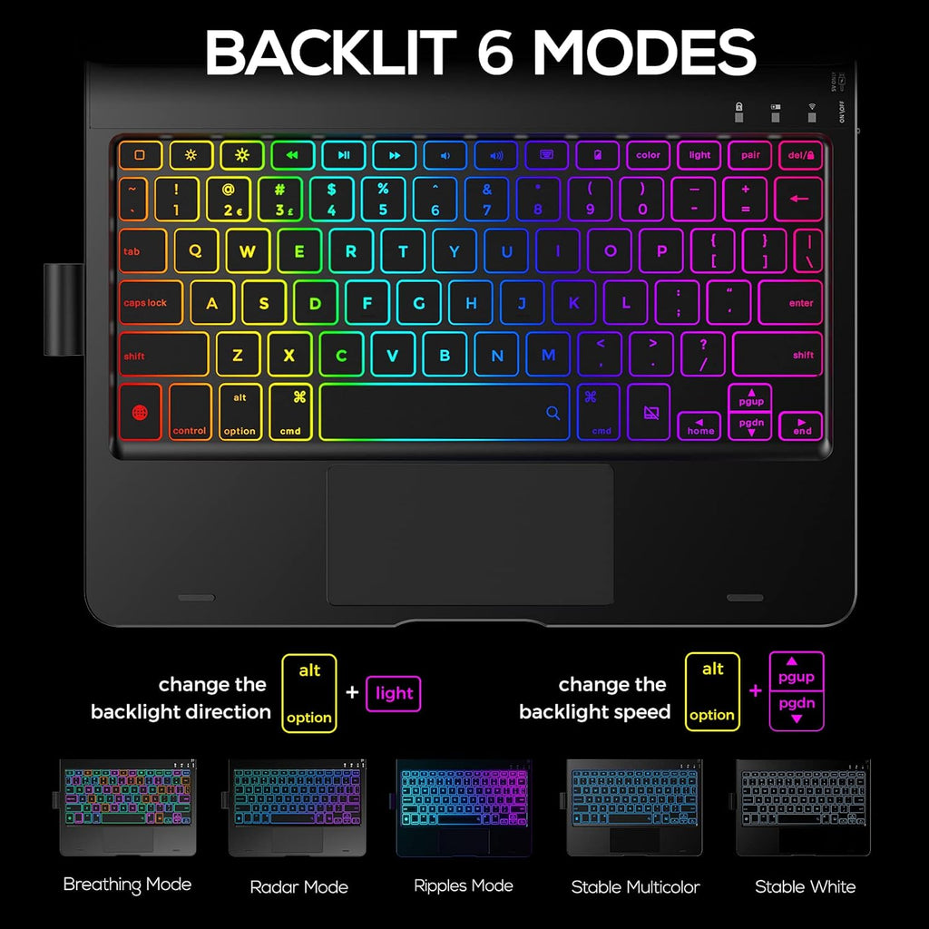 Black Keyboard Case for iPad 9th Generation D709242