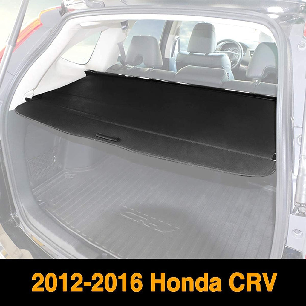 Black Retractable Rear Trunk Security Cover Shade X23581