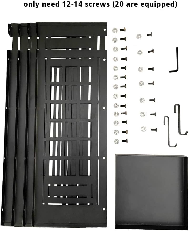 Bronze Metal Umbrella Stand Rack with Cane Holder E8454