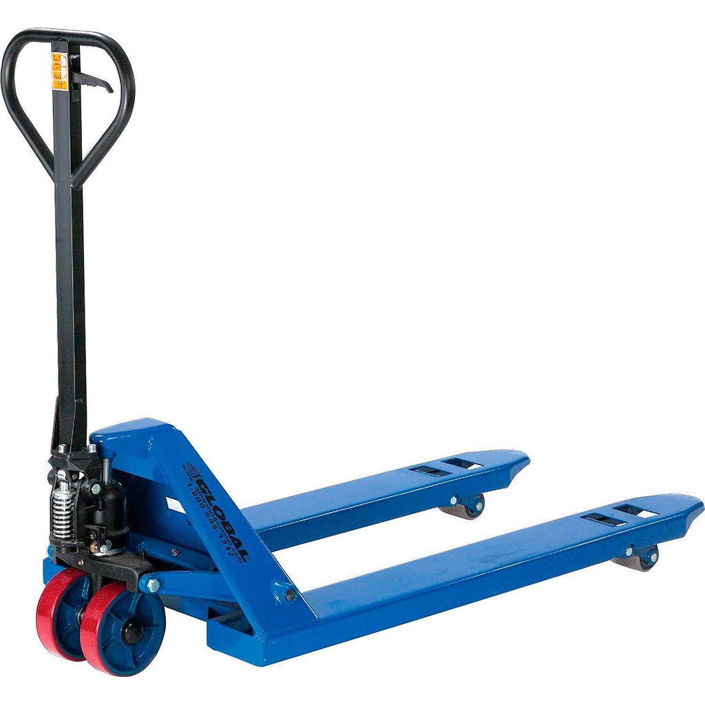 Low-Profile Narrow Fork Pallet Jack Truck 4500 lb. Capacity 21 x 42 B93136