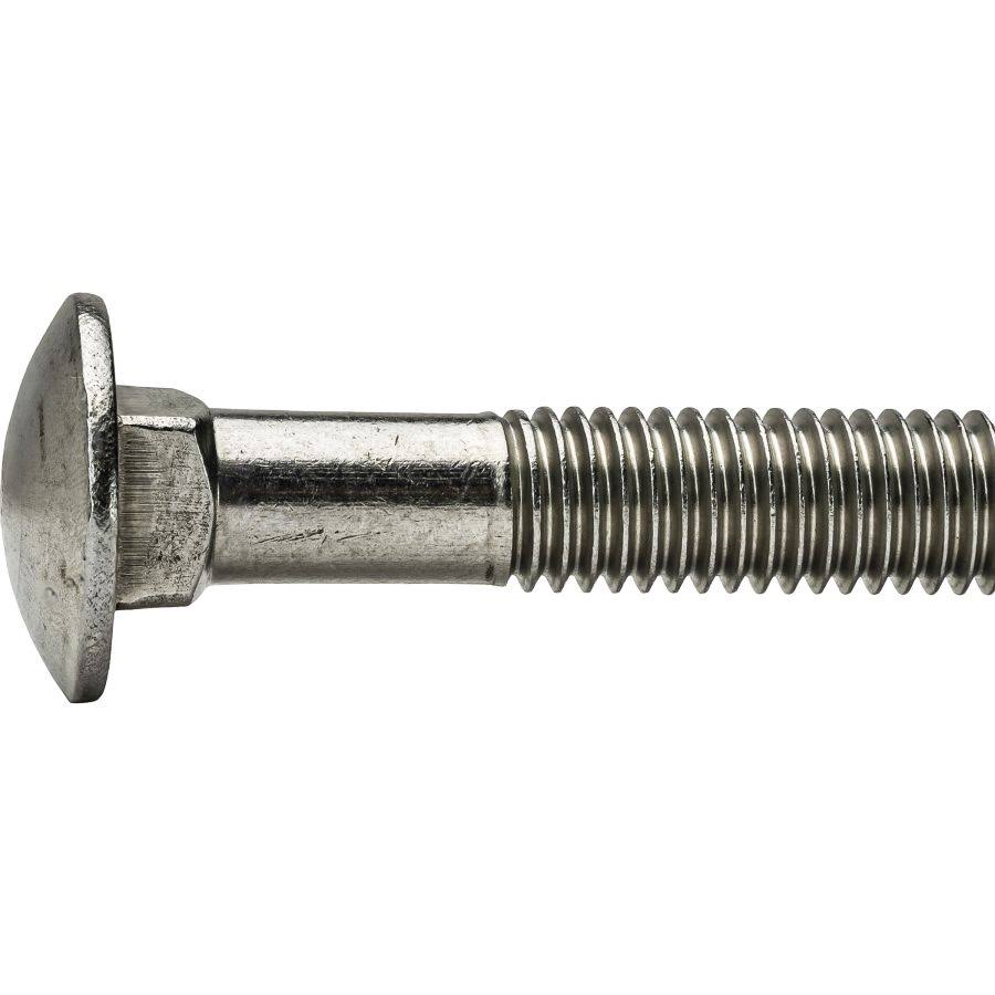 5/8-11 x 14x22 Partially Threaded Stainless Steel 18-8 Carriage Bolts Qty 5 V1351
