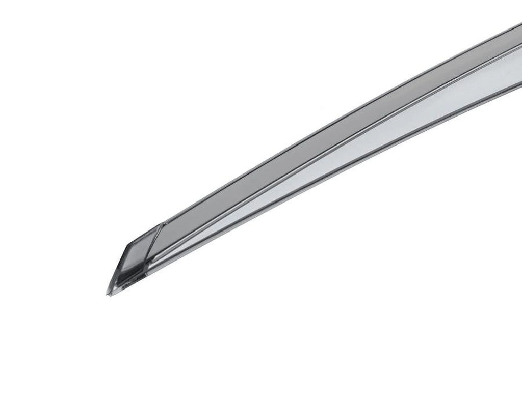 Side Window Visors Wind Deflectors Rain Guard with Black Trim K514000