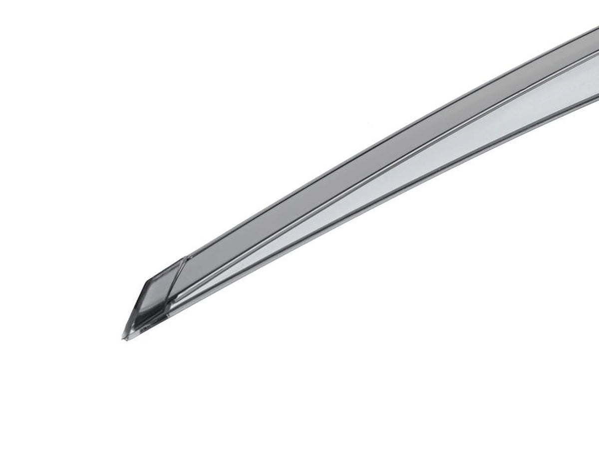Side Window Visors Wind Deflectors Rain Guard with Black Trim K514000