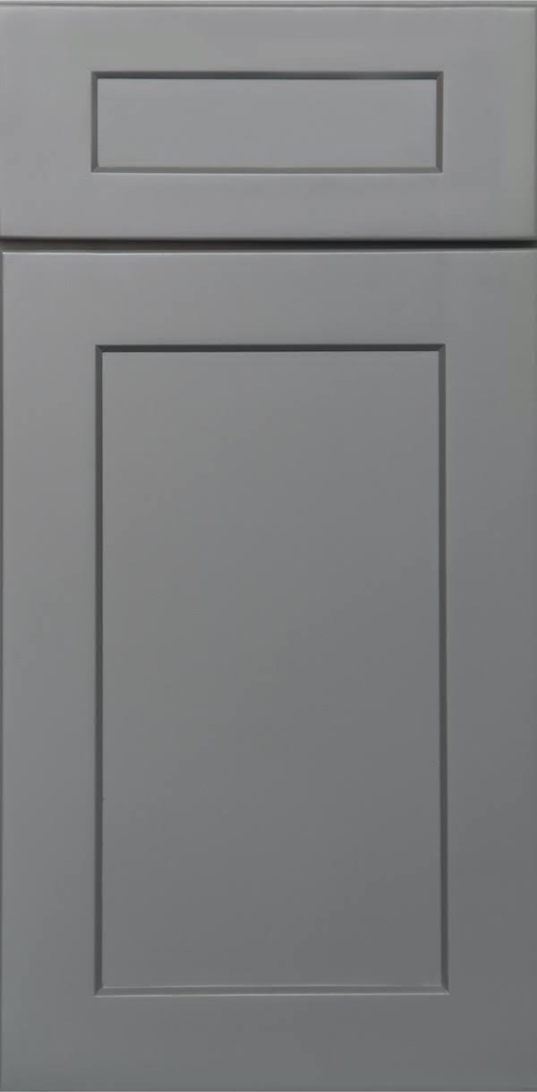 Grey 36x22 x 34.5x22 x 24x22 Sink 2 Doors 2 False Drawers Base Cabinet High-Density Fiberboard U719510