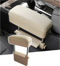 White Adjustable Car Armrest Pad Y975