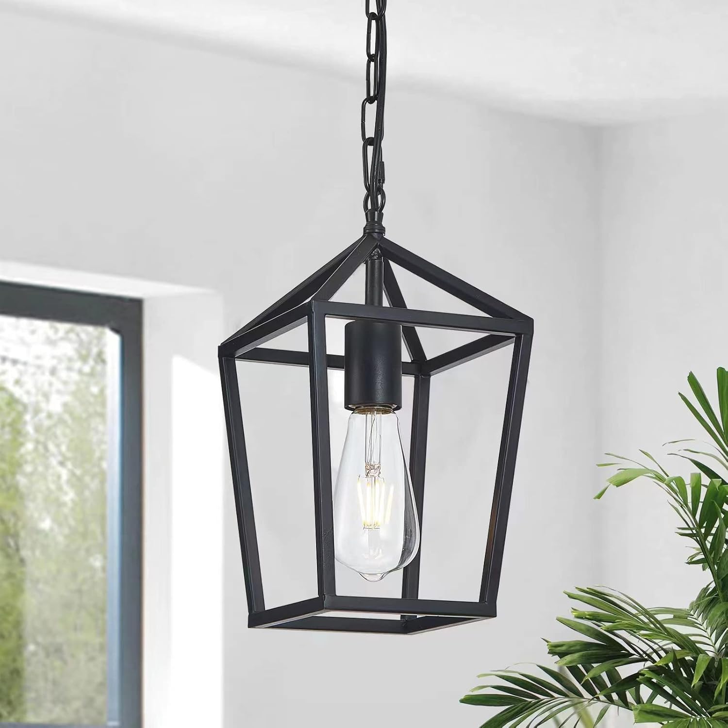 Black Pendant Light for Kitchen Island K40096