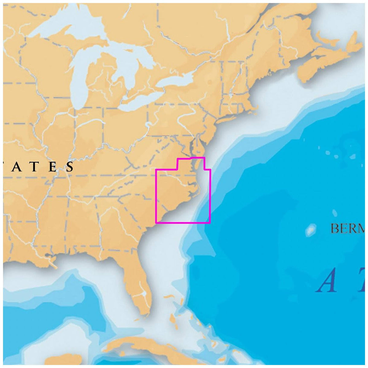 North Carolina microSD Chart P87865