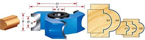 Carbide Tipped 3-Wing Bullnose Router Bit T8963