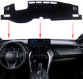 Black Edge Dashboard Cover Mat for Toyota Venza 2021 2022 L673