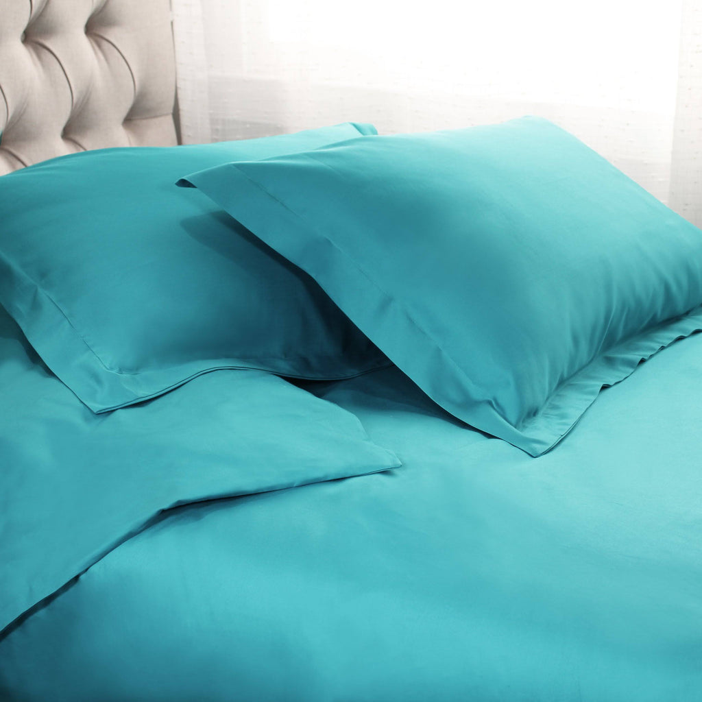 Linen Solid Duvet Cover Set King/California King P7103