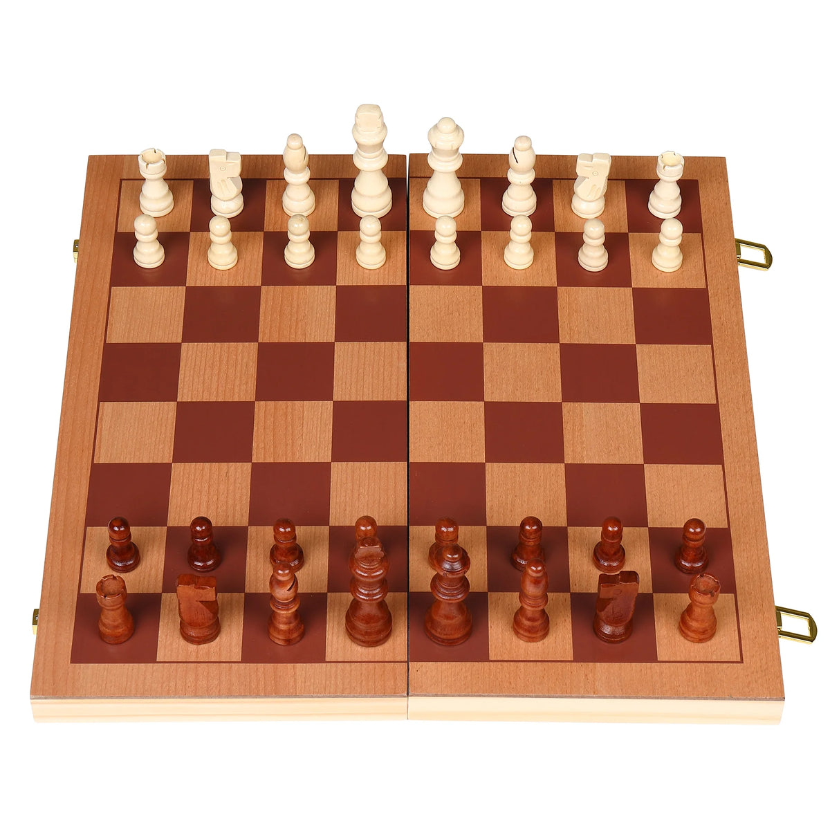 15'' Wooden Folding 3 in 1 Game Set Q518