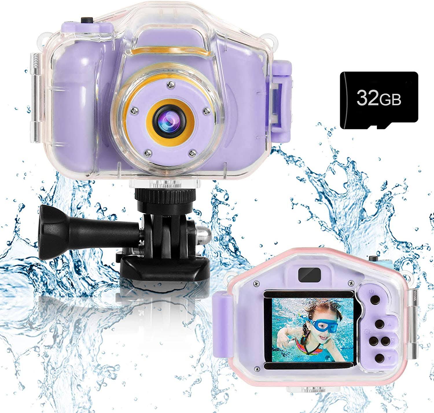 Kids Waterproof Camera D7045