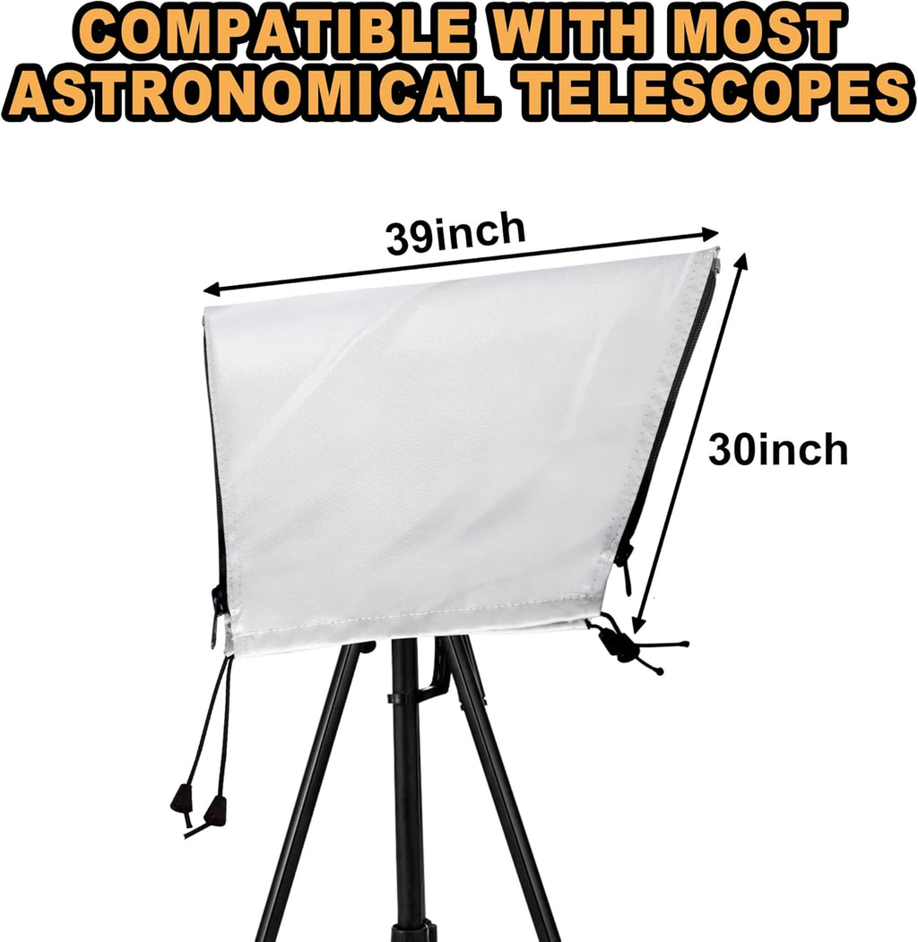 Outdoor Waterproof Astronomical Telescope Cover with Adjustable Drawstring G618