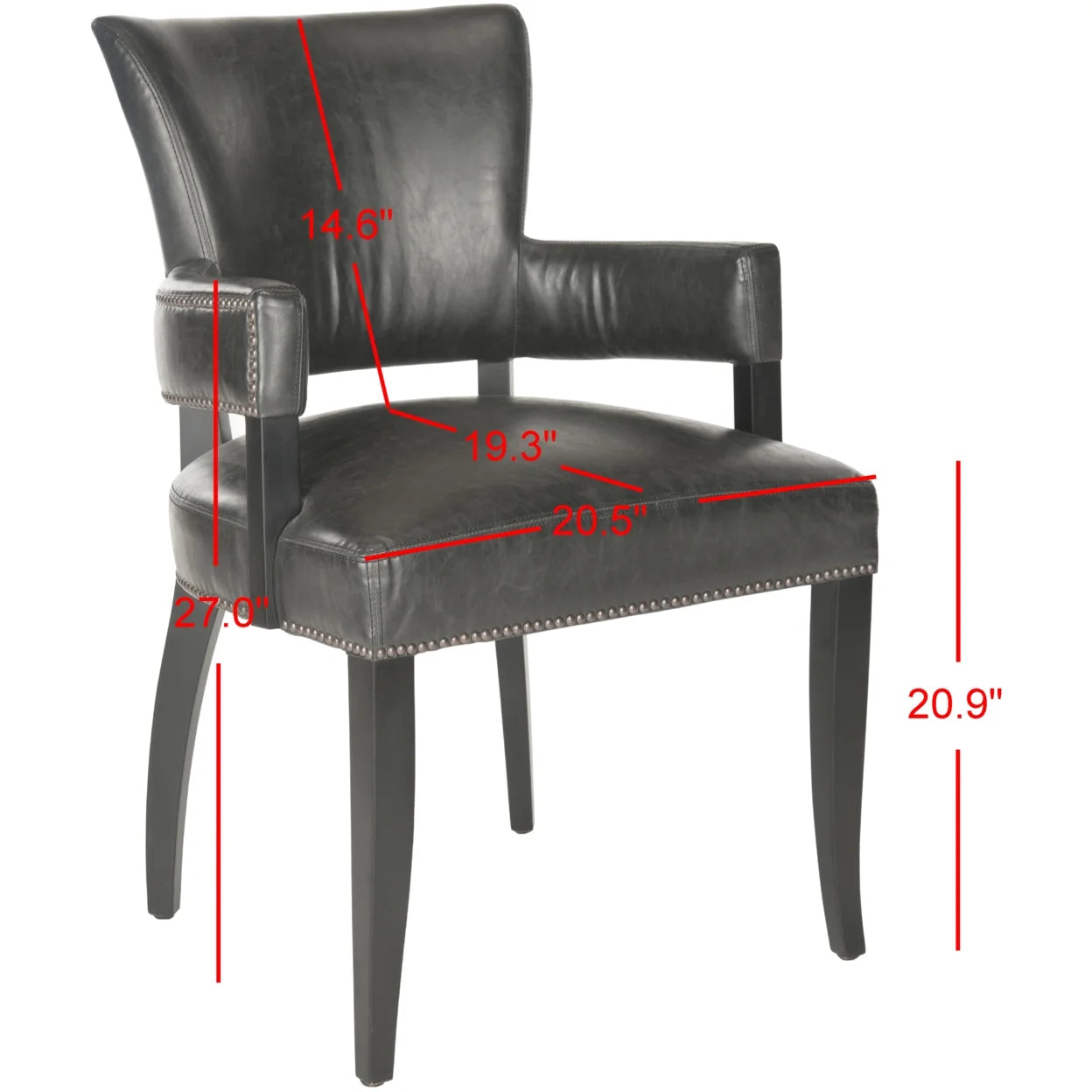 Antique Brown Arm Chair W221038