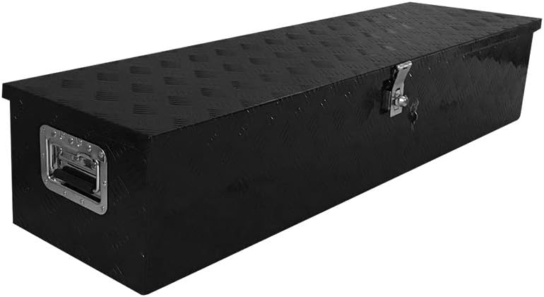 Black Aluminum Truck Bed Storage Toolbox K824