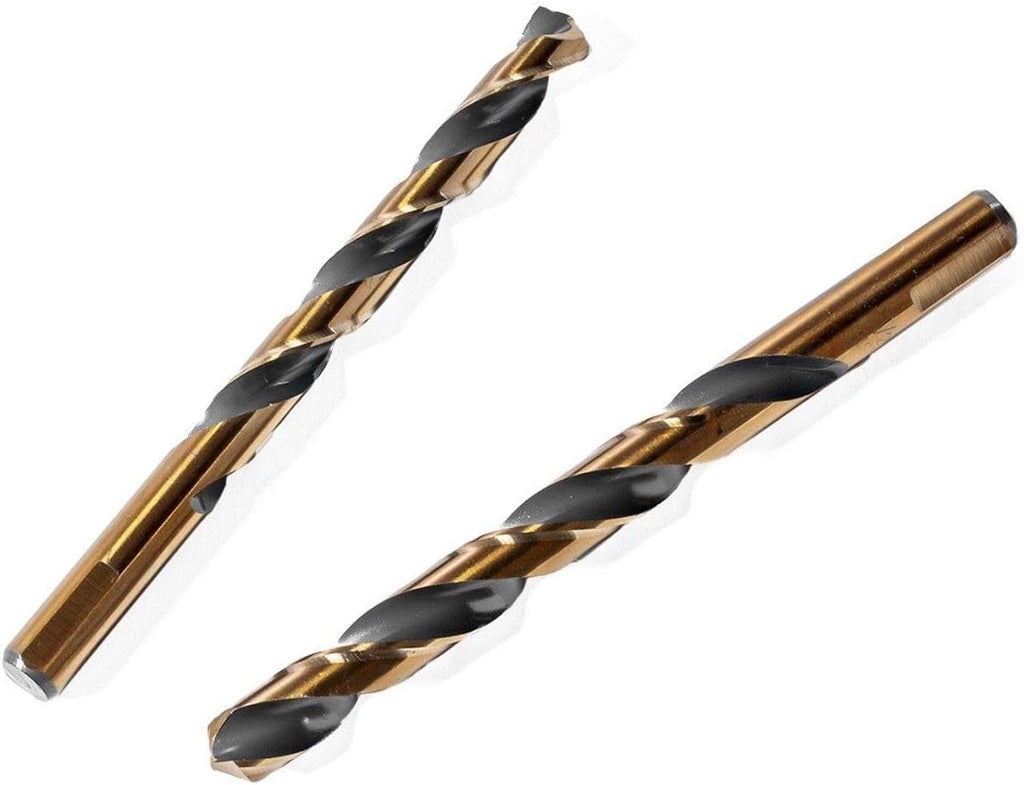 8-Piece High Speed Steel Drill Bit Set 1/2 Shank With Case Q70949