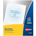 Top-Load Sheet Protector, Letter, Semi-Clear, 50/box U803