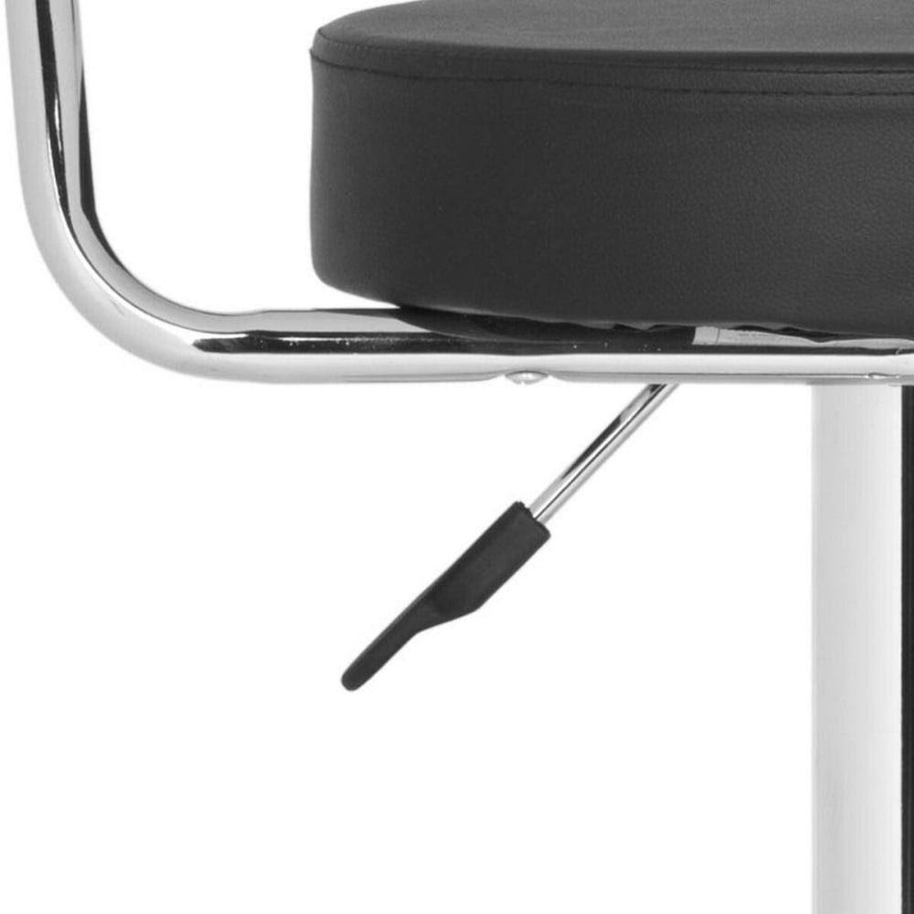 White Swivel Bar Stool G70848
