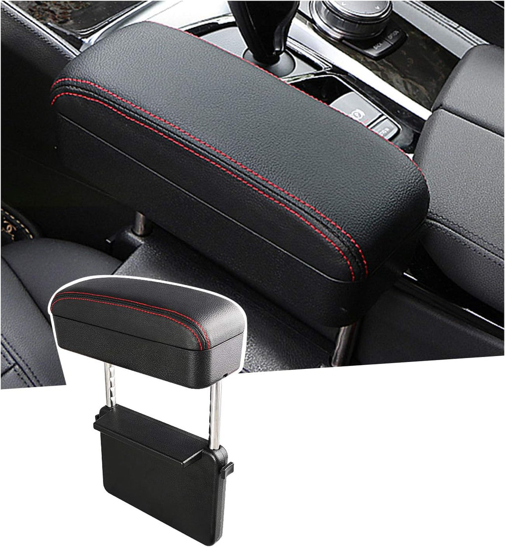 White Adjustable Car Armrest Pad Y975