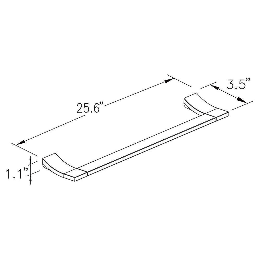 Satin Nickel Towel Bar V666471