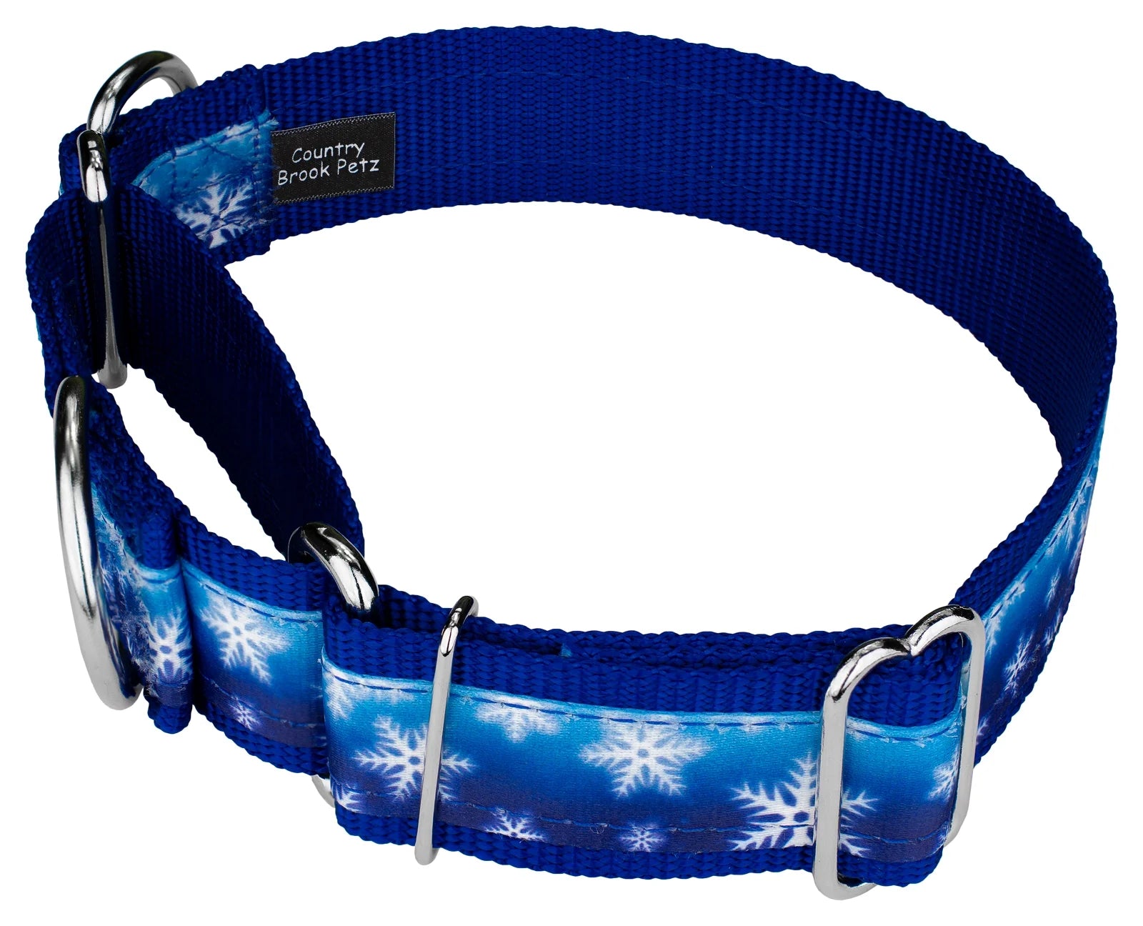 Winter Wonderland Martingale Dog Collar, 1 1/2 inch, Large J77348
