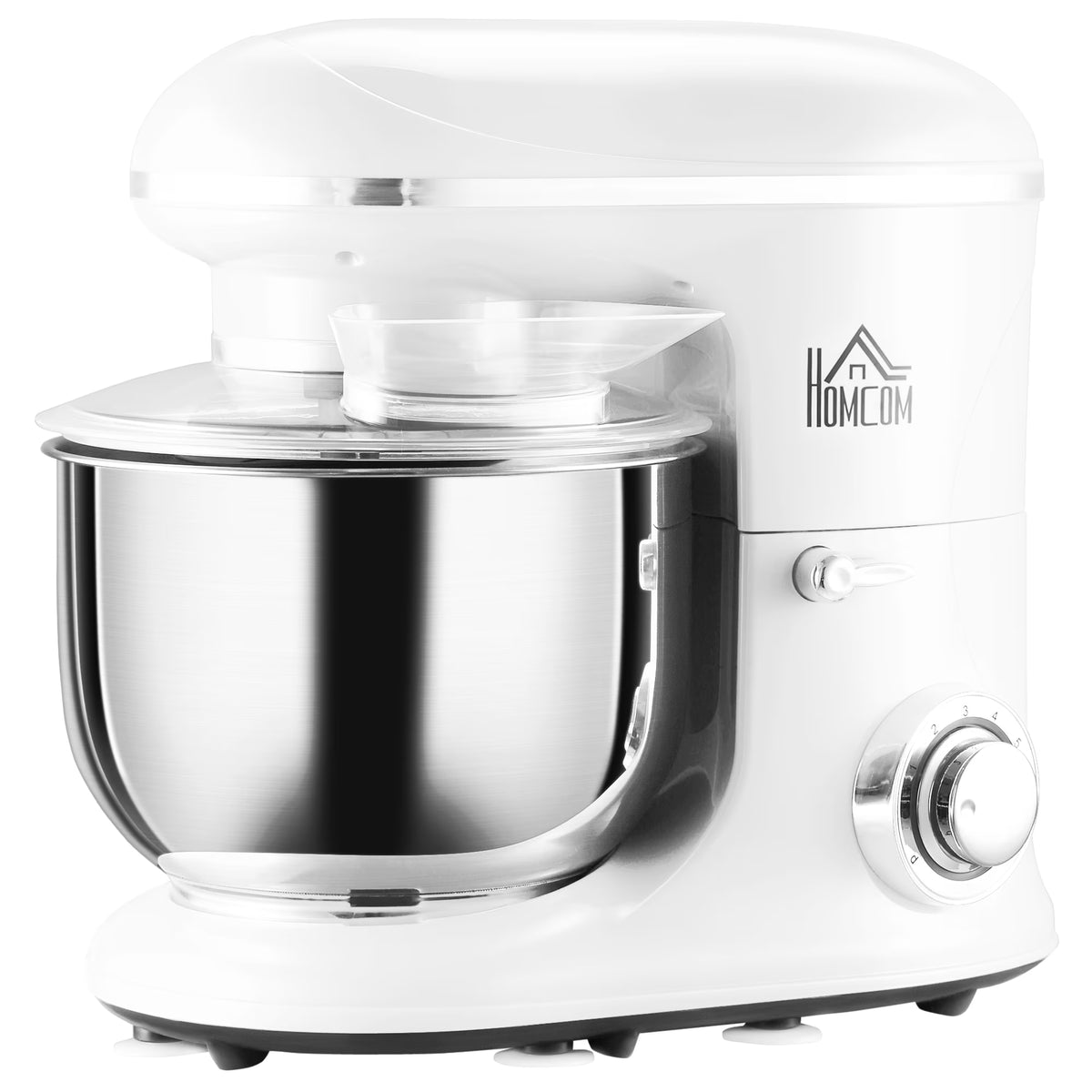 6 Qt 600W 6 Speed Tilt Head Stand Mixer with Stainless Steel Mixing Bowl I735