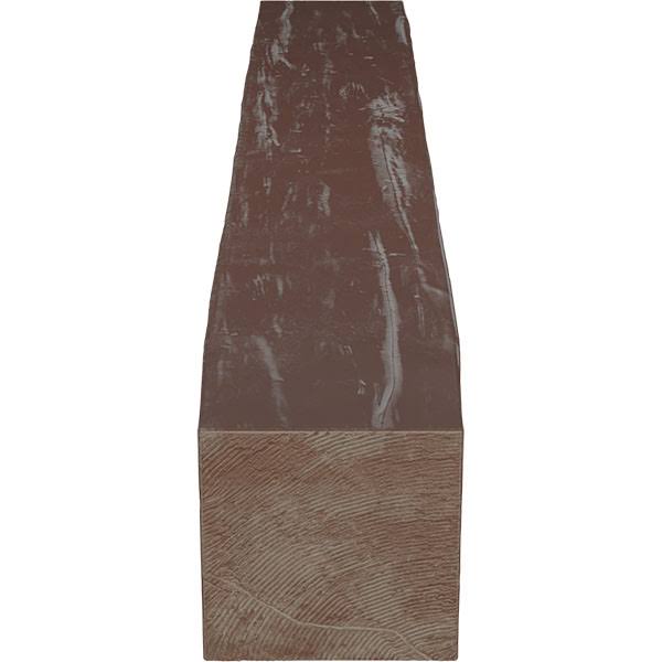 Aged Pecan Faux Wood Fireplace Mantel S507