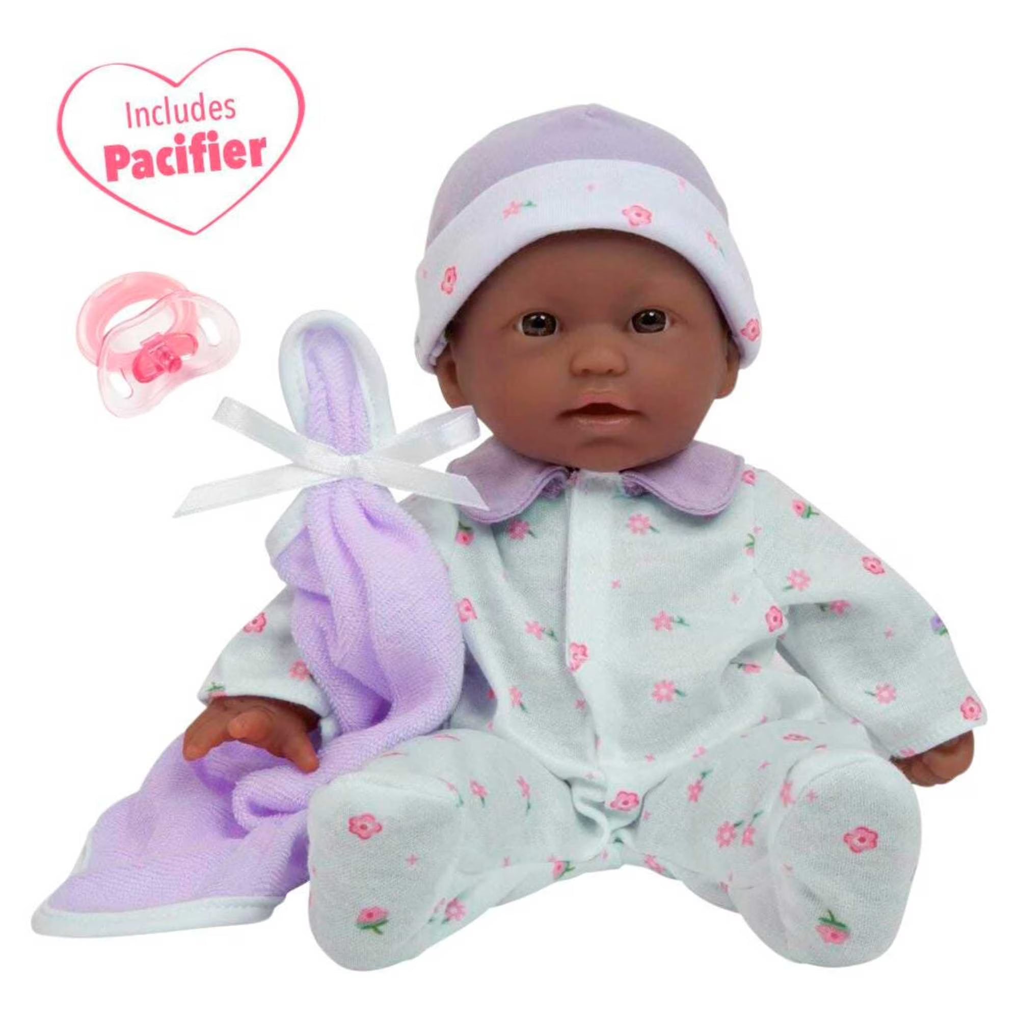 African-American Baby Doll with Purple Outfit I840097