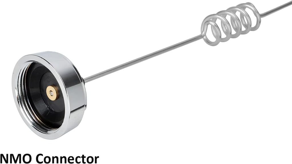 Dual Band NMO Antenna with 13ft RG58/U Coaxial Cable and Stainless Steel L Bracket S845389