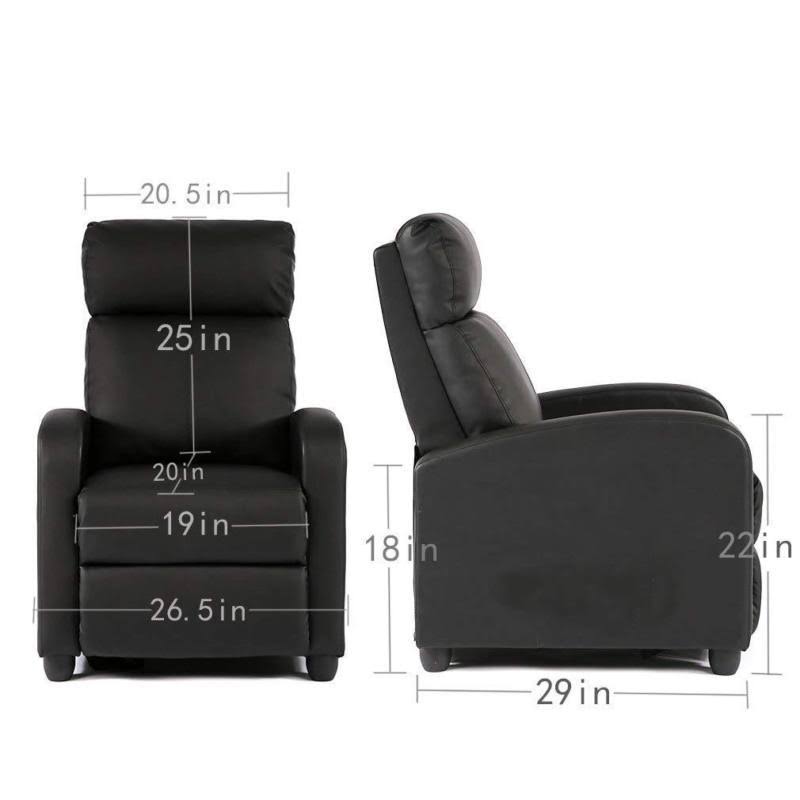 Recliner Massage Chair with Heat and Control O685967