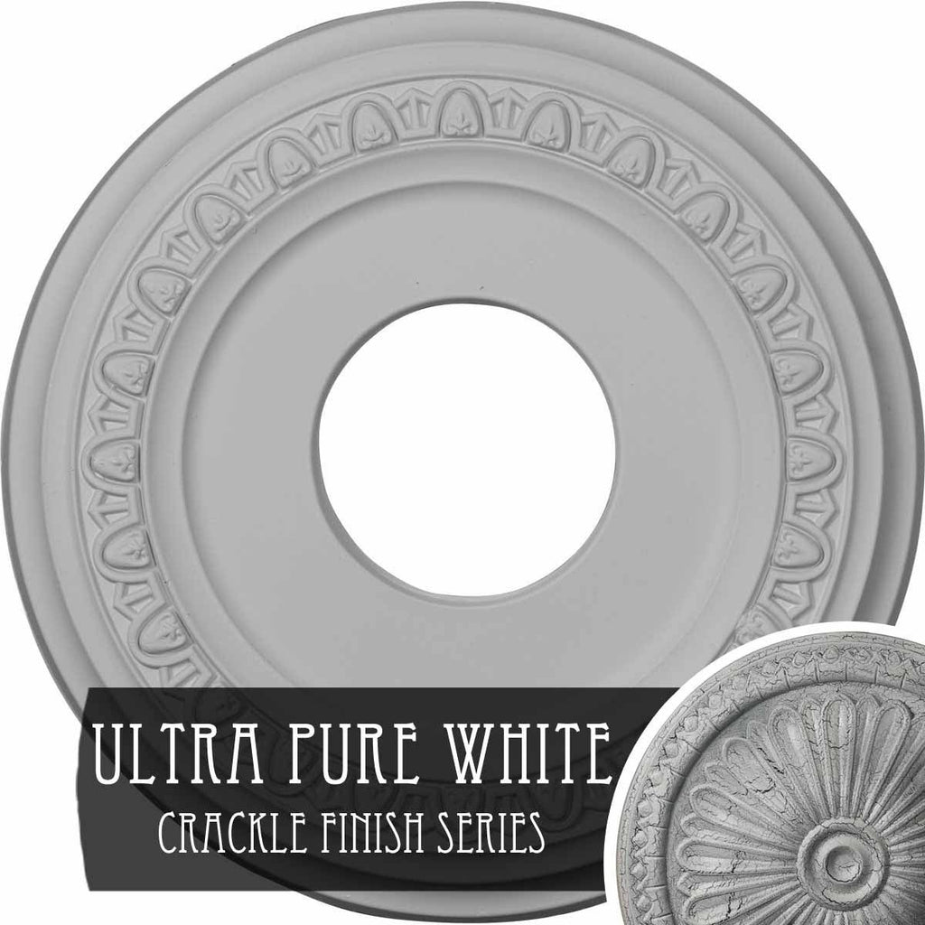 12 1/4x22OD x 4x22ID x 1 1/8x22P Ceiling Medallion S853