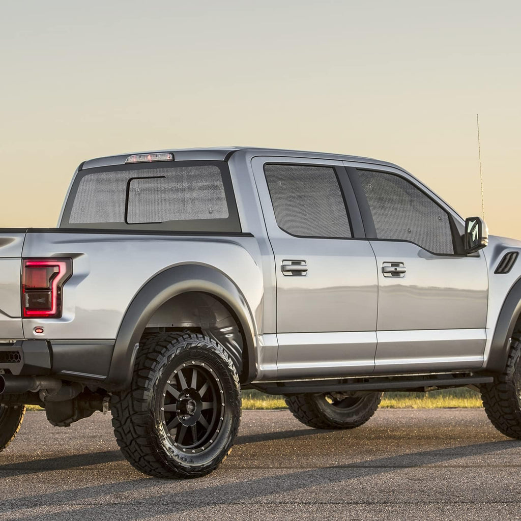 Windshield Sun Shade for Ford F150, 6PCs Pack of 2 E63923