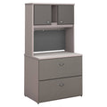 Lateral File Cabinet with Hutch L502