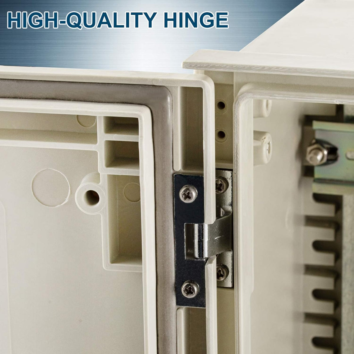 20 x 16 x 8 Inches Wall Mounted Waterproof Electrical Enclosure with Mounting Plate L62164