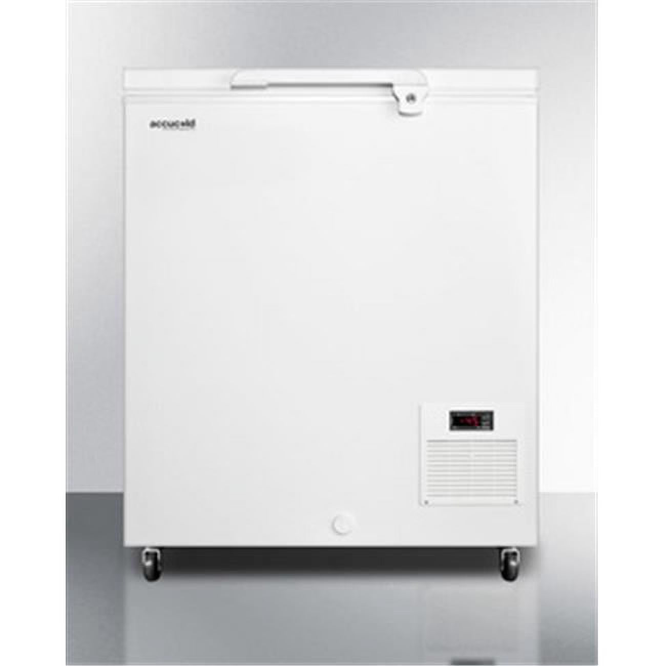 White Chest Freezer with Digital Thermostat W78811