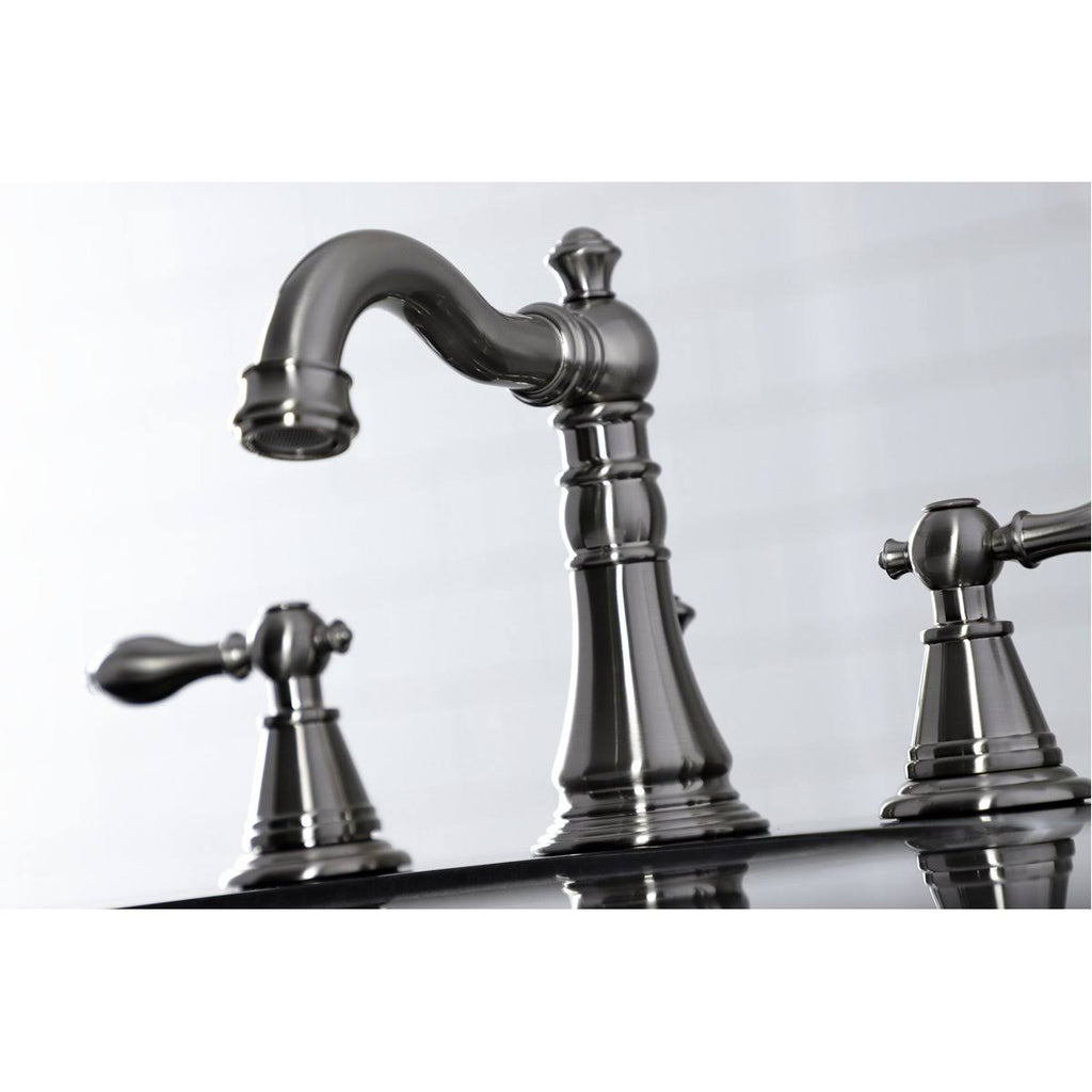 Polished Chrome Widespread Bathroom Faucet N78341