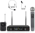 UHF Wireless Microphone System with Case B617