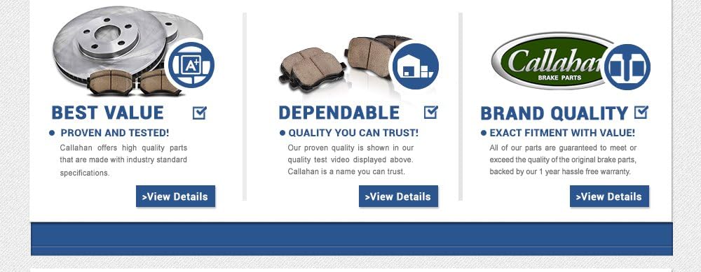 Premium Grade OE Semi-Loaded Caliper Assembly Pair Set G62038