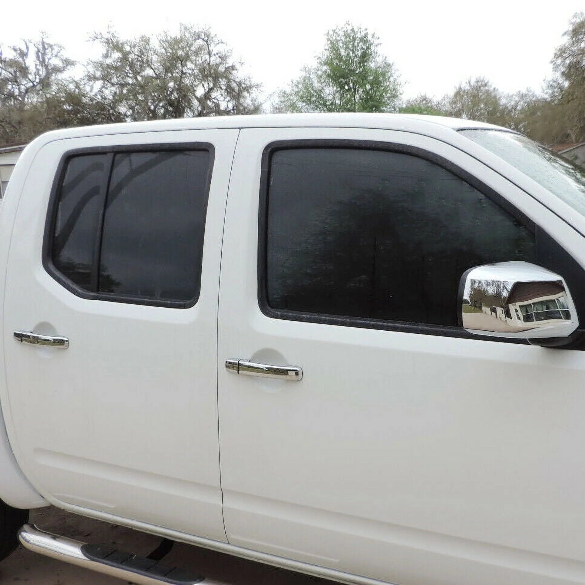 Chrome Mirror Cover Door Handle Tailgate Cover for Nissan Frontier O513027