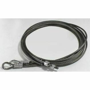 Spring Lift Cable, 5/32 In, 140 In., pk2 V748214