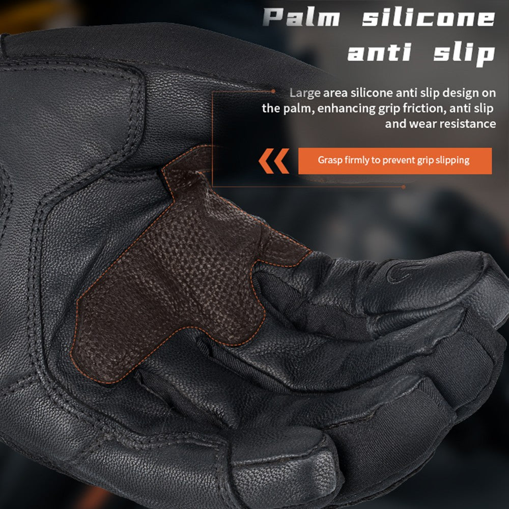 Vintage Leather Motorcycle Gloves S502477