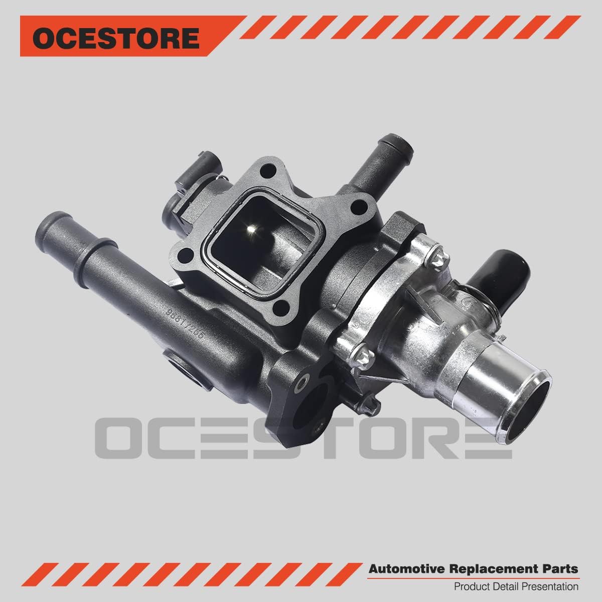 Thermostat Housing Assembly Engine Coolant Thermostat Pack of 2 T182